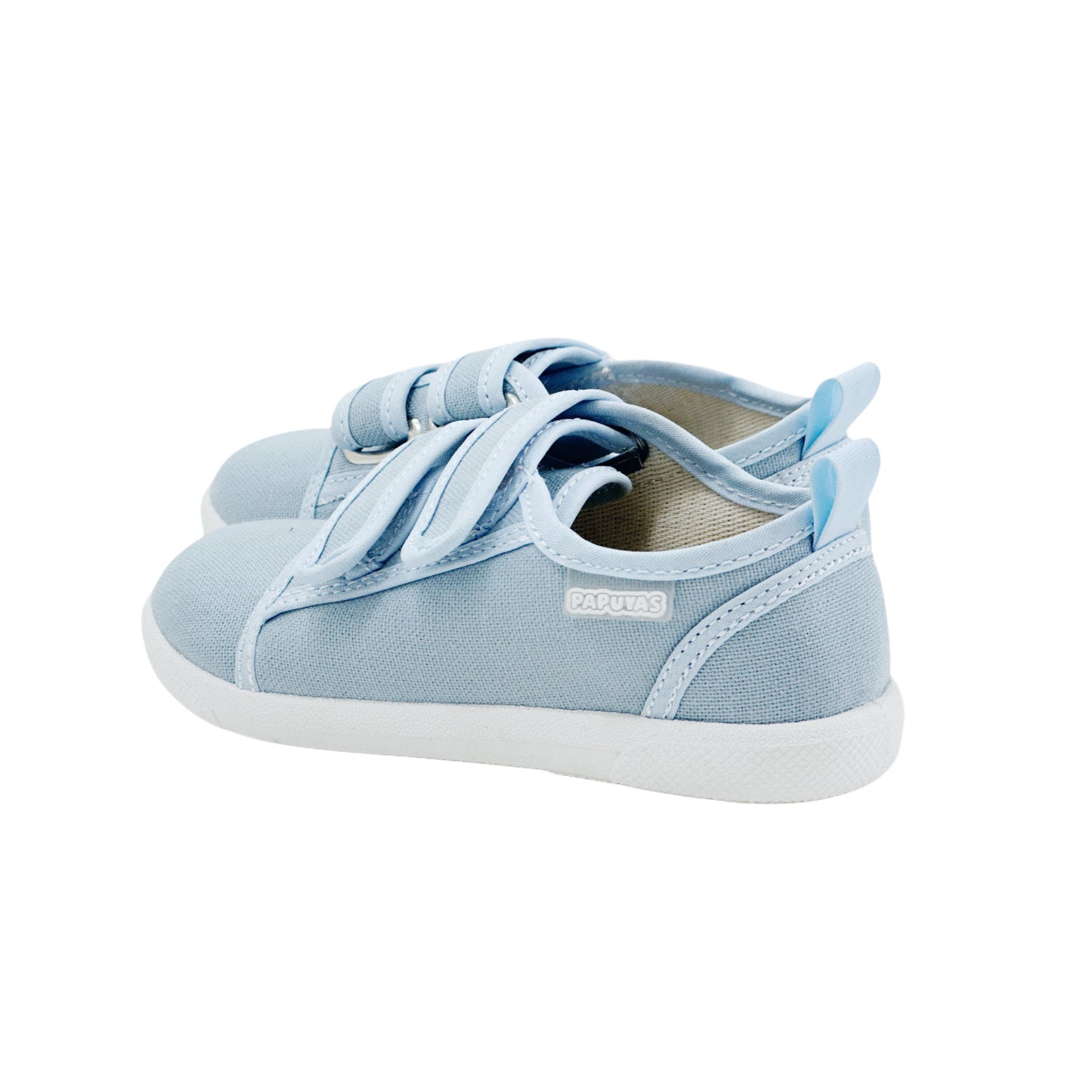 Tennis de Lona Azul con Velcro
