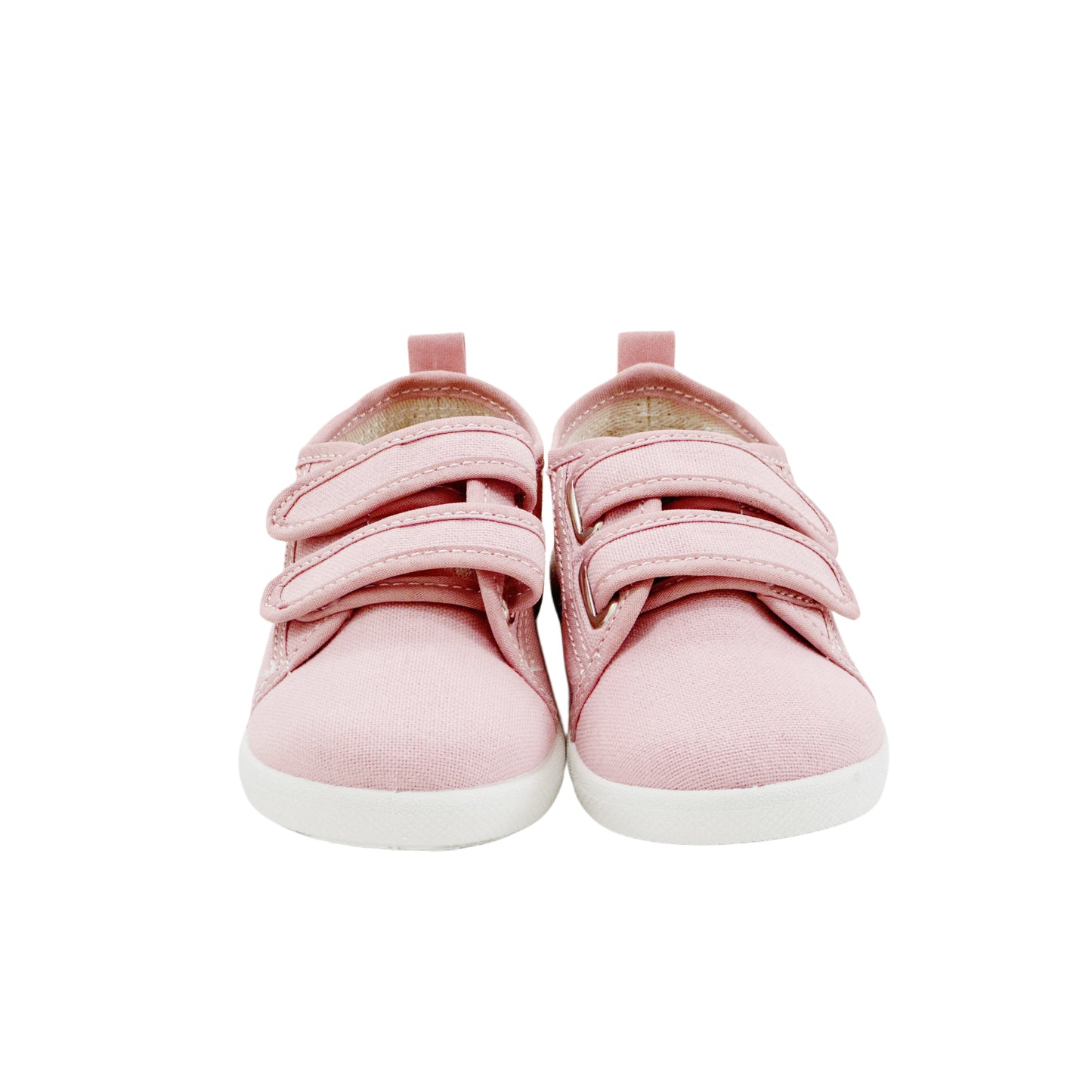 Tennis de Lona Rosa con Velcro